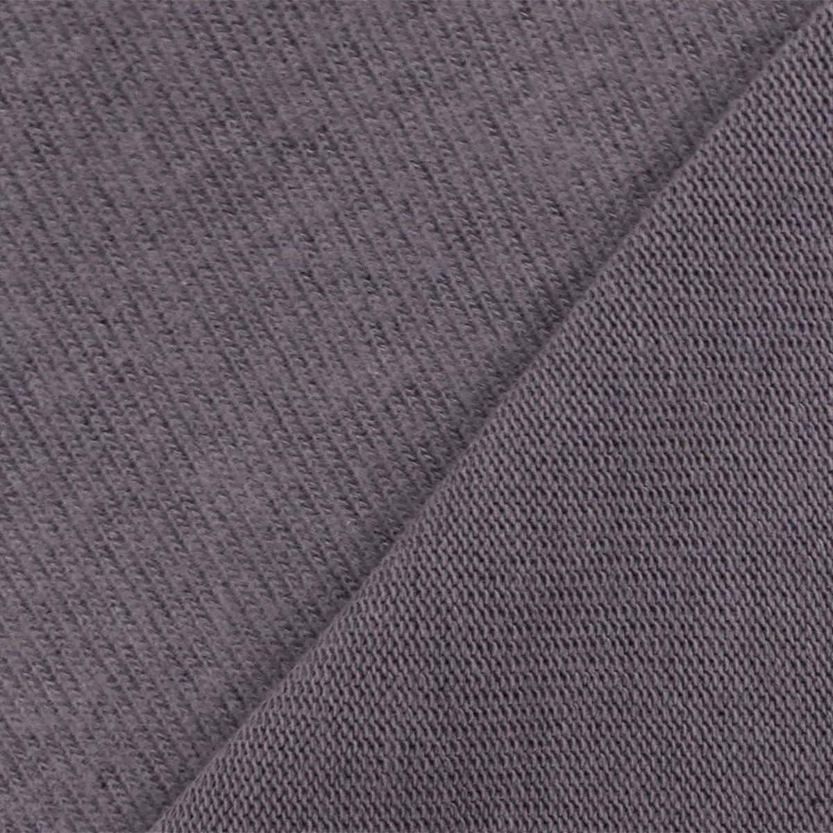 Ash Purple Solid Stretch Brushed Jersey Knit Fabric