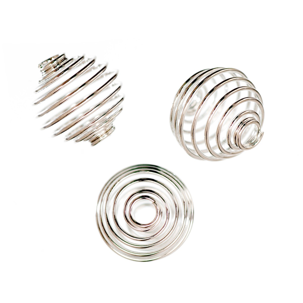 Wire Beading Cage (3pk) - Silver